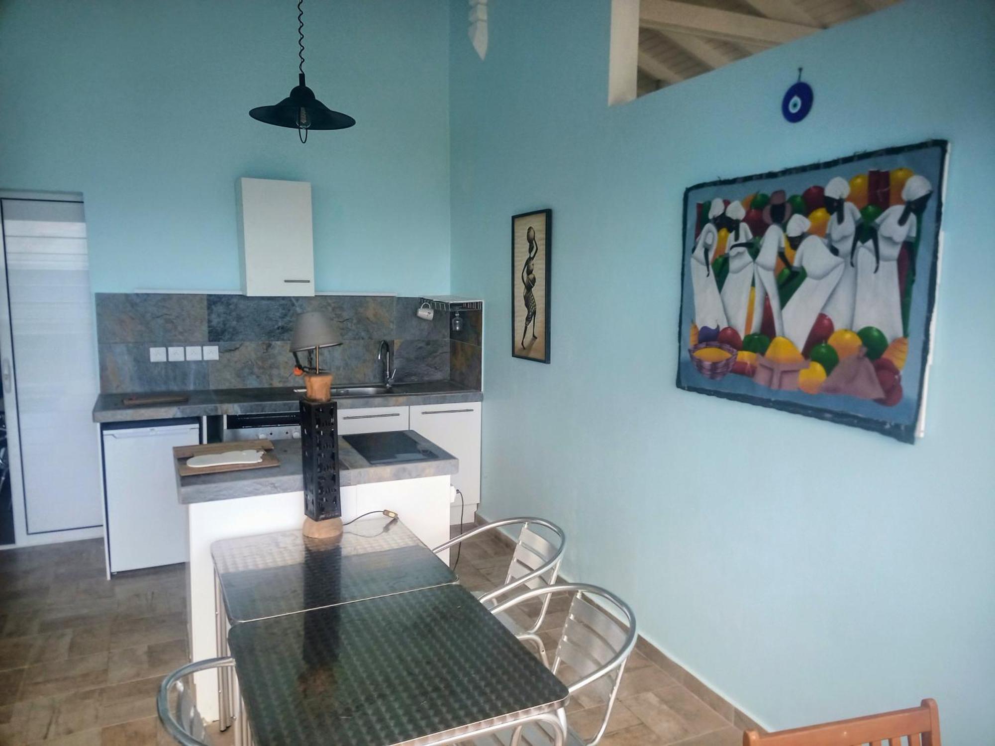 Aux Colibris Amoureux : Loft De Standing Avec Vue Mer Grand-Bourg  Luaran gambar